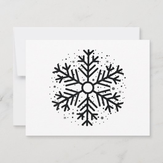 Winter Christmas Snowflake Matching Group Holiday (Rückseite)