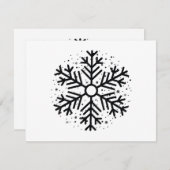 Winter Christmas Snowflake Matching Group Holiday (Vorne/Hinten)