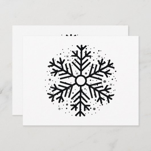 Winter Christmas Snowflake Matching Group Holiday (Vorne/Hinten)