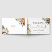 Winter Citrus Floral Christmas Gästebuch (Voll)