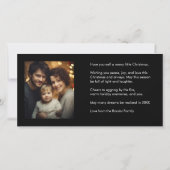 Winter City Wonderland Weihnachtslandschaft mit Fo (Rückseite)