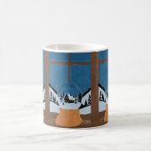 Winter Classic Mug Customizable - Snow Globe Kaffeetasse (Mittel)