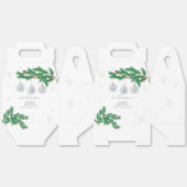 Winter Clothesline Ornaments Baby Shower Welcome Geschenkschachtel (Ungeklappt)