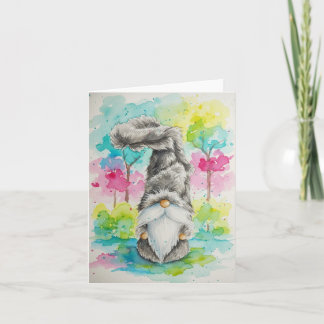 Winter Coat Dankeskarte