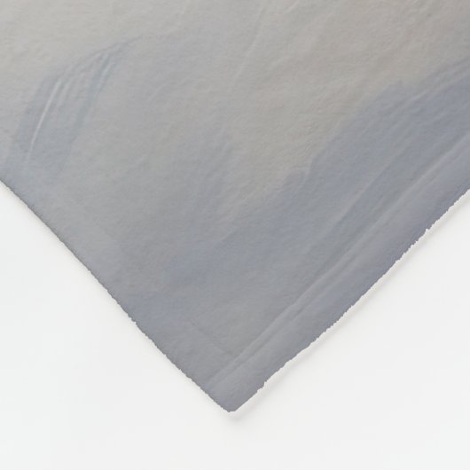 Winter Cocker Spanisch Caravan Weihnachtsabenteuer Fleecedecke (Ecke)