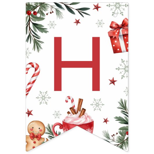 Winter Cocoa Birthday Banner (Zweite Fahne)