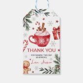 Winter-Cocoa-Geburtstagsgeschenk-Anhänger Geschenkanhänger (Vorderseite)