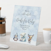 Winter Cold Outdoor Baby Duschecke Sockelschild (In SItu)