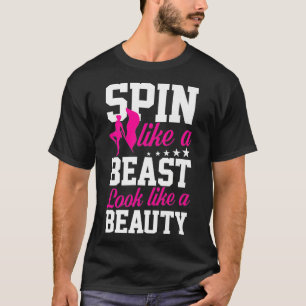 Winter Color Guard Dreh dich wie ein Biest und sie T-Shirt