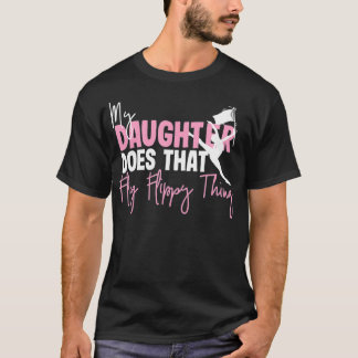 Winter Color Guard Mama Vater Meine Tochter macht  T-Shirt