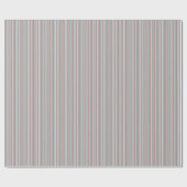 Winter Colors Strip 2 Wrapping Paper Geschenkpapier (Flach)