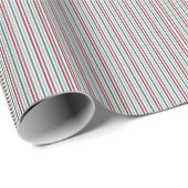 Winter Colors Strip 2 Wrapping Paper Geschenkpapier (Rolleneckpunkt)