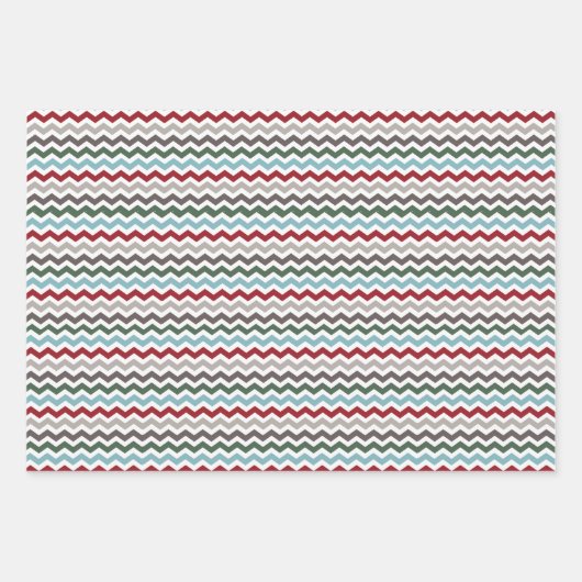 Winter Colour Wrapping Paper Flat Sheet Set 1 Geschenkpapier Set (Vorderseite)