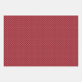 Winter Colour Wrapping Paper Flat Sheet Set 4 Geschenkpapier Set (Vorderseite 3)