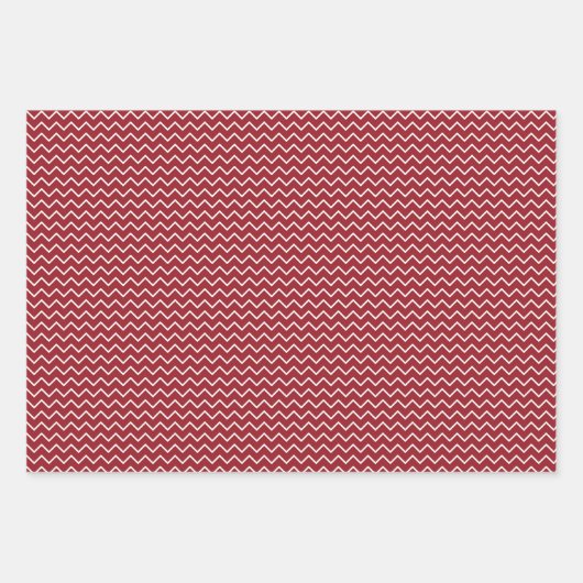 Winter Colour Wrapping Paper Flat Sheet Set 4 Geschenkpapier Set (Vorderseite 2)