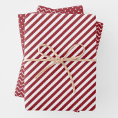 Winter Colour Wrapping Paper Flat Sheet Set 4 Geschenkpapier Set (Beispiel)