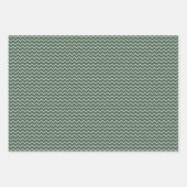 Winter Colour Wrapping Paper Flat Sheet Set 6 Geschenkpapier Set (Vorderseite 3)