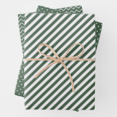 Winter Colour Wrapping Paper Flat Sheet Set 6 Geschenkpapier Set (Beispiel)