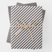 Winter Colour Wrapping Paper Flat Sheet Set 8 Geschenkpapier Set (Beispiel)