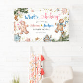 Winter Cookie Whats Baking Geschlecht Reveal Banner (Insitu)