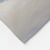 Winter Corgi Caravan Weihnachtsabenteuer Fleecedecke (Ecke)