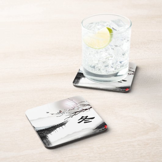 Winter Cork Untersetzer (Rechte Seite)