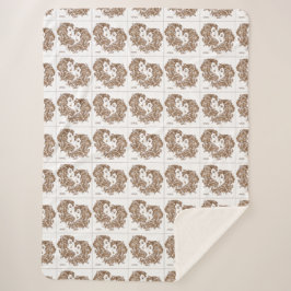 Winter Cozy Sherpa Blanket Sherpadecke