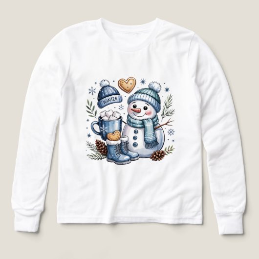 Winter Cozy Snowman  (Design Vorderseite)