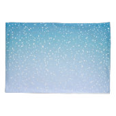 Winter Cozy Snowman Kissenbezug (Rückseite)