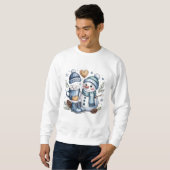 Winter Cozy Snowman  Sweatshirt (Vorne ganz)