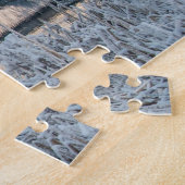 Winter Creek & Bridge, 520 Stück Jigsaw Puzzle (Seite)