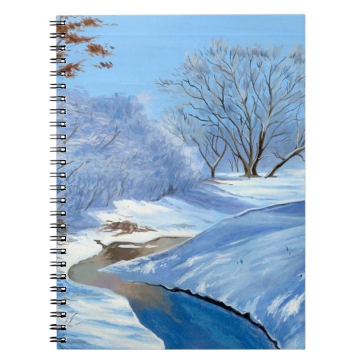 Winter Creek Notebook Notizblock (Vorderseite)