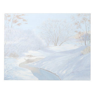 Winter Creek Notepad Notizblock