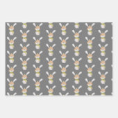 Winter Critters Trio Holiday Geschenkpapier Set (Vorderseite 3)