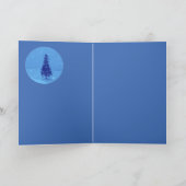 Winter Crystal Weihnachten Card (Innenseite)