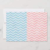 Winter Cute Penguins Joint Birthday Einladung (Rückseite)