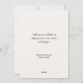 Winter Cute Sparrow Illustration Feiertagskarte (Rückseite)