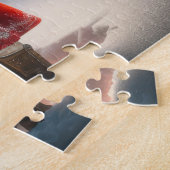 Winter Dapple Gray Pferd Puzzle (Seite)