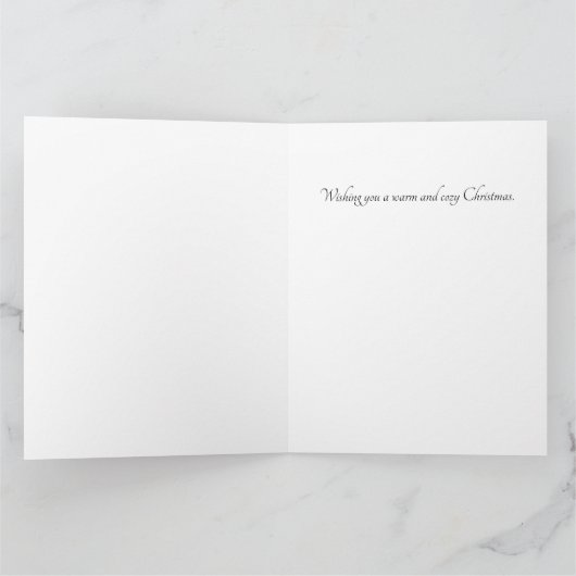 Winter Day Karte (Innenseite)