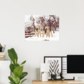 Winter Day Poster (Heimbüro)