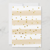 Winter Deck the Halls Bridal Dusche Einladung (Rückseite)