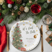 Winter Deck the Halls Bridal Dusche Einladung