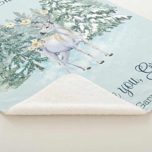 Winter Dee Custom Christmas Sherpadecke (3/4)