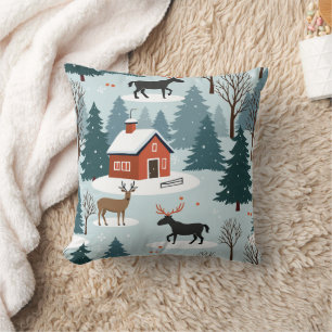 Winter Deer Dream Kissen