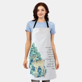 Winter Deer in the Snow – Wildlife Art Home Decor Schürze (Getragen)