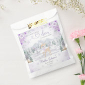 Winter Deh Lila Snowflake Babydusche Geschenktütchen (Versiegelt)