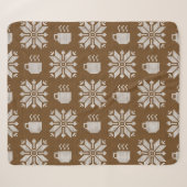 Winter: Dekorative Teekuppen Sherpadecke (Vorderseite (Horizontal))