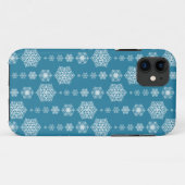 Winter Delight Blue iPhone 5/5S Case (Rückseite (Horizontal))
