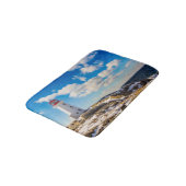 Winter des Leuchtturm-| in Peggy Bucht, Badematte (Schrägansicht)