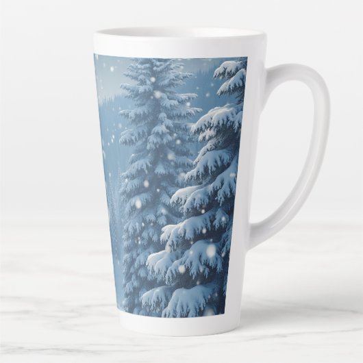 Winter Design-Tasse Milchtasse (Rechts)